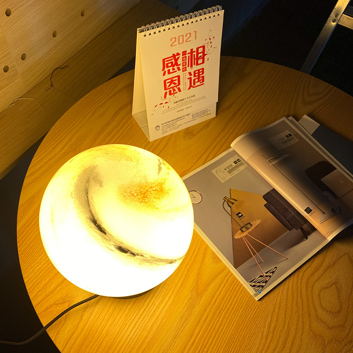 3D Print Lamp Moon Touch Magnetic Levitation